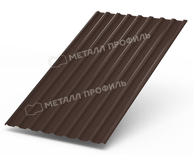 Профнастил МП20 х 1100 - A (PURETAN-20-8017-0.5) в Егорьевске