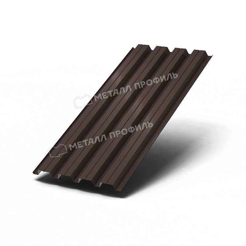 Фото: Профнастил Н60 х 845 - B (VALORI-20-DarkBrown-0.5) в Егорьевске