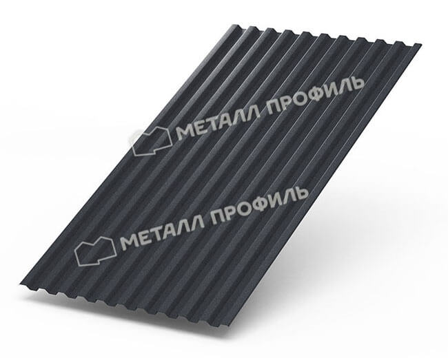 Фото: Профнастил С21 х 1000 - A (Steelmatt-20-7024-0.4±0.08мм) в Егорьевске