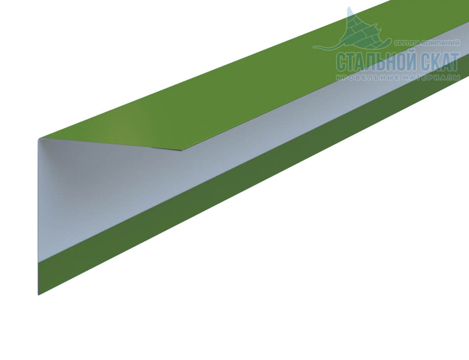 Планка угла наружного 50х50х3000 NormanMP (ПЭ-01-6018-0.5) в Егорьевске