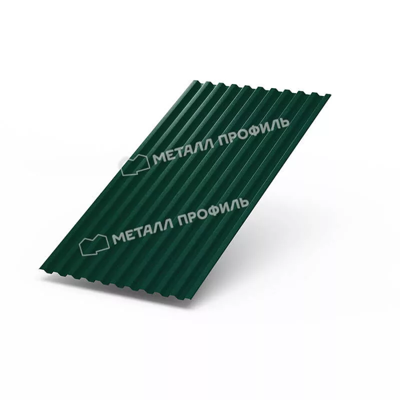 Фото: Профнастил С21 х 1000 - B NormanMP (ПЭ-01-6005-0.5) в Егорьевске
