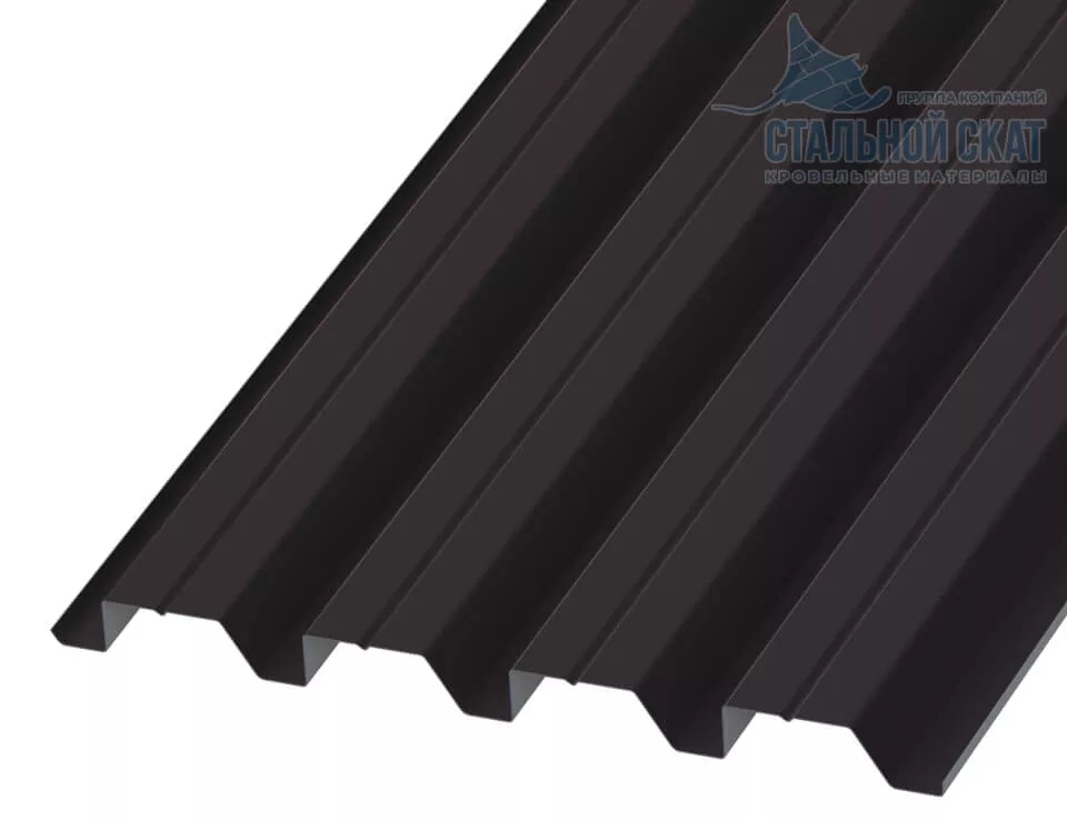 Профнастил Н60 х 845 - B (VikingMP E-20-8019-0.5) в Егорьевске