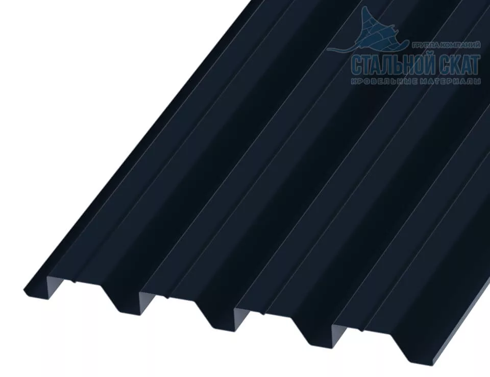 Фото: Профнастил Н60 х 845 - B (VALORI-20-DarkGrey-0.5) в Егорьевске
