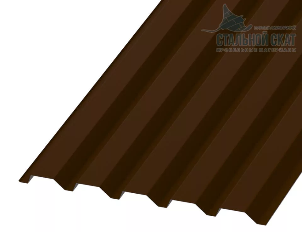 Фото: Профнастил С44 х 1000 - B (PURETAN-20-8017-0.5) в Егорьевске