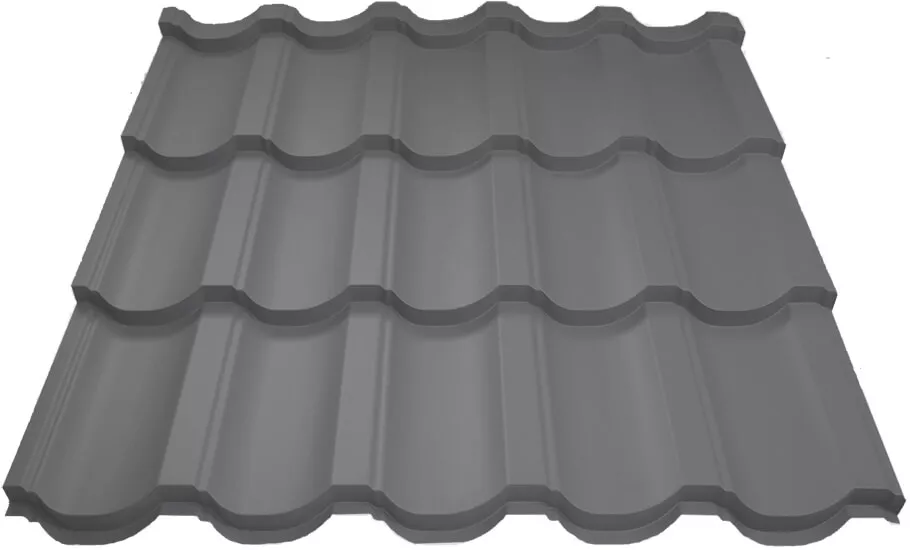 Металлочерепица МП Трамонтана-SL (VALORI-20-Grey-0.5) в Егорьевске