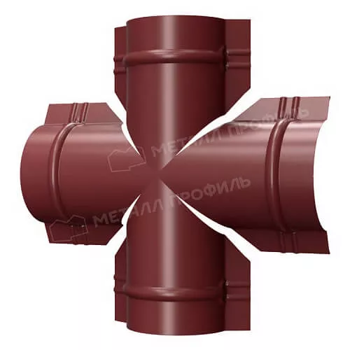 Фото: Четверник для круглого конька R110 (PURETAN-20-RR29-0.5) в 