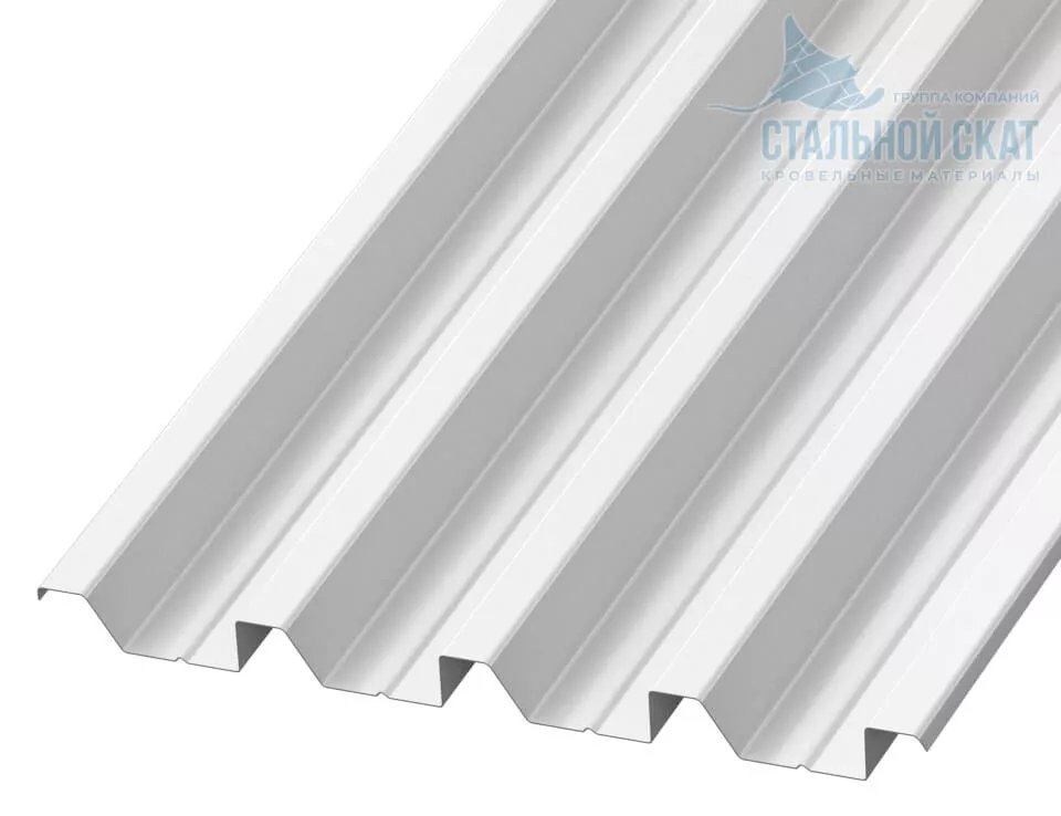 Профнастил Н60 х 845 - A (PURMAN-20-9010-0.5) в Егорьевске