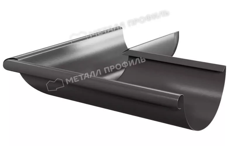 Фото: Угол желоба наружный Foramina PUR D125 (PUR_Д-01-RR32RR32-0.6) в Егорьевске