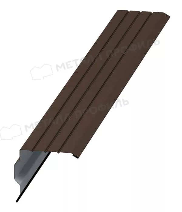 Планка торцевая 90х115х2000 (MattMP-20-8017-0.5) в Егорьевске