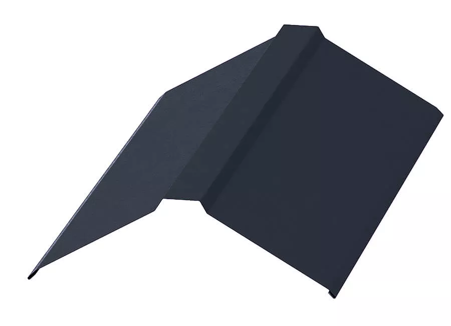 Планка конька плоского 120х120х2000 (VikingMP-01-7016-0.45) в Егорьевске