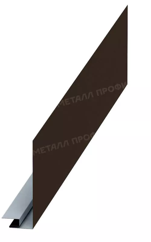 Планка карнизного свеса сложная 250х50х3000 (VikingMP E-20-8017-0.5) в Егорьевске