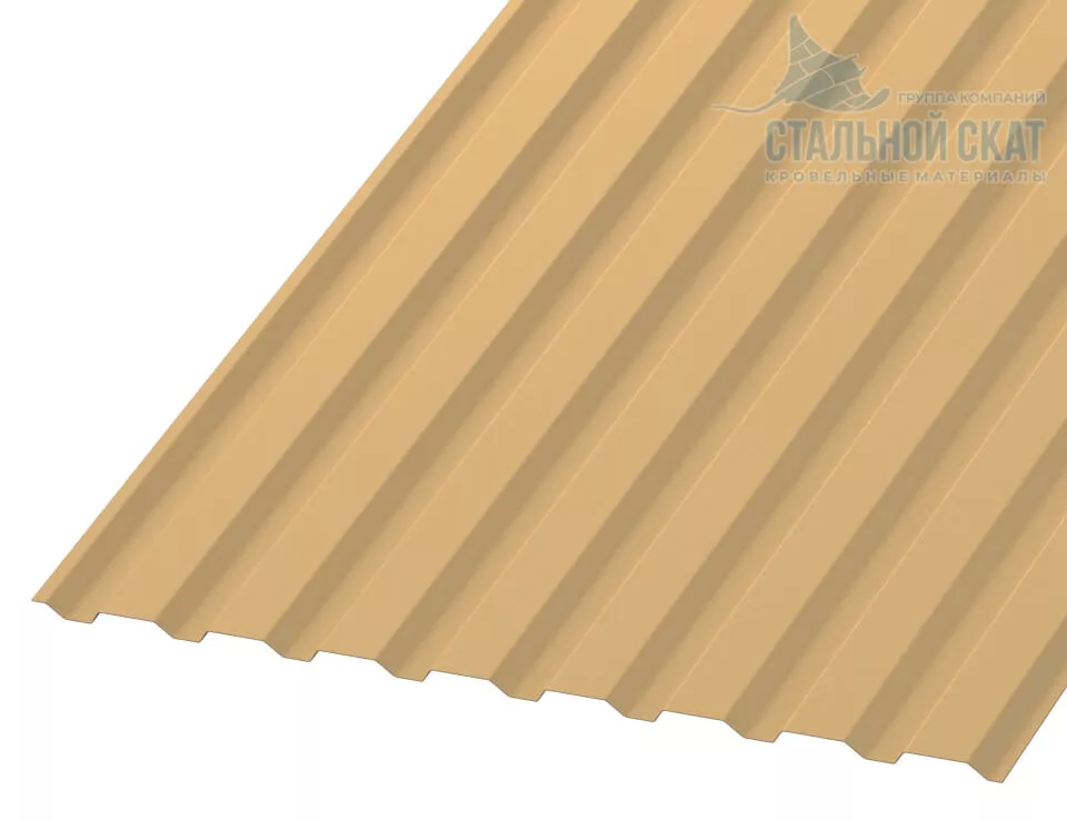 Фото: Профнастил МП20 х 1100 - A (ПЭ-01-1014-0.4±0.08мм) в 