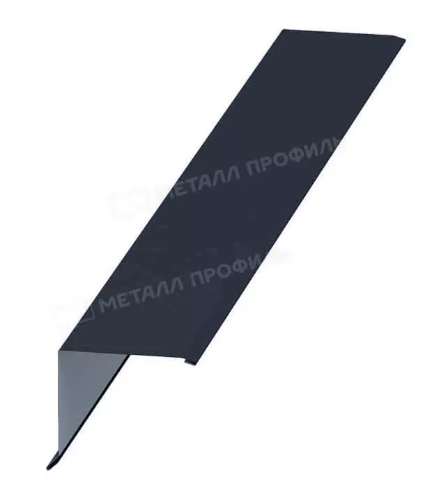 Планка торцевая 95х120х2000 (ПЭ-01-7016-0.4) в Егорьевске