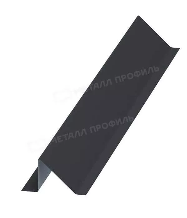Планка снегозадержателя 95х65х2000 (VALORI-20-Grey-0.5) в Егорьевске