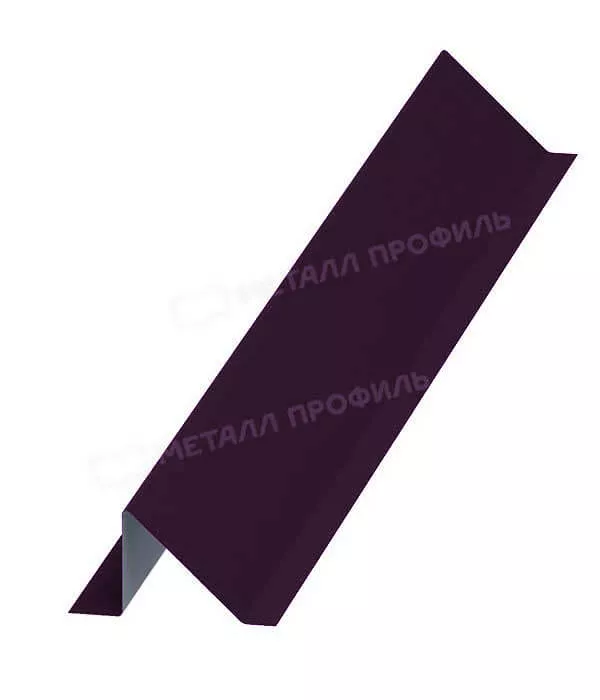 Планка снегозадержателя 95х65х2000 (VALORI-20-Violet-0.5) в Егорьевске
