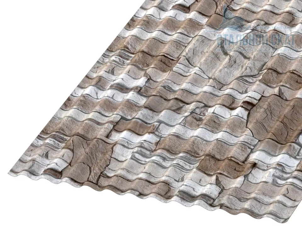 Профнастил МП18 х 1100 - B (ECOSTEEL-01-Песчаник-0.5) в Егорьевске