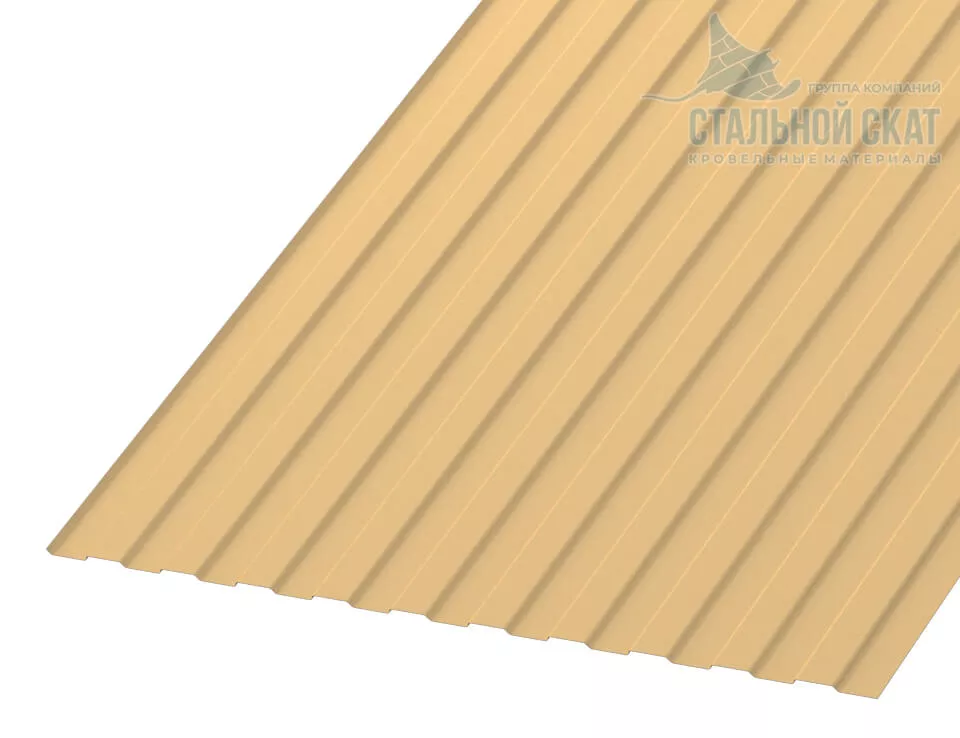Фото: Профнастил С8 х 1150 NormanMP - B (ПЭ-01-1015-0.5) в Егорьевске