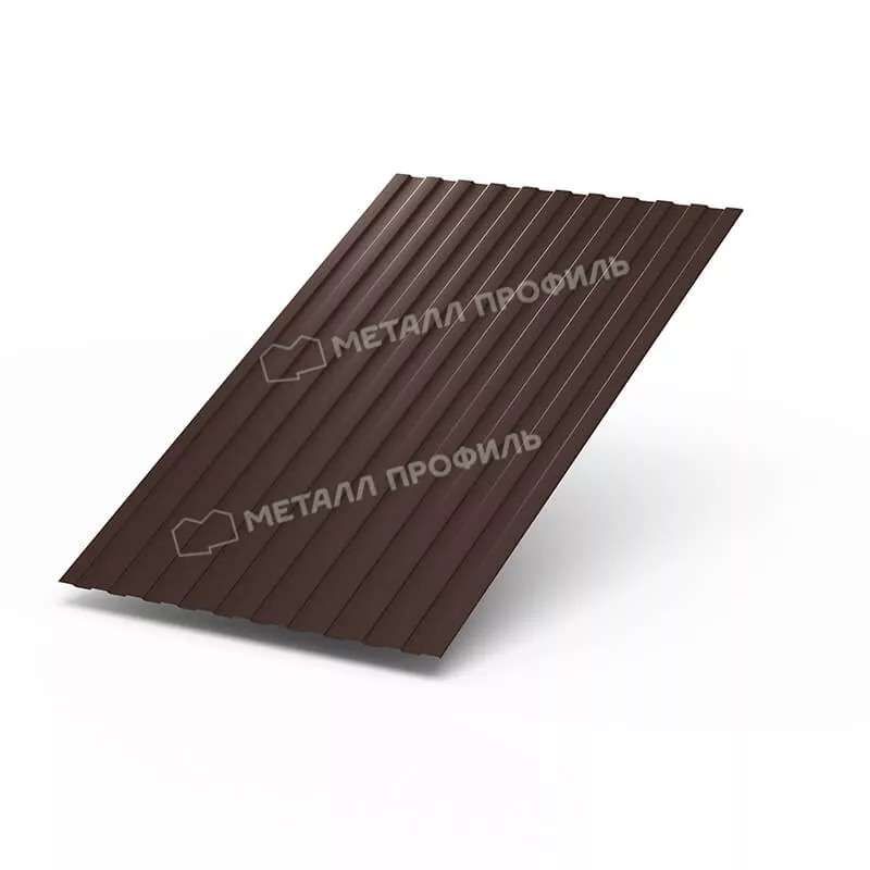 Фото: Профнастил С8 х 1150 NormanMP - B (ПЭ-01-8017-0.5) в Егорьевске