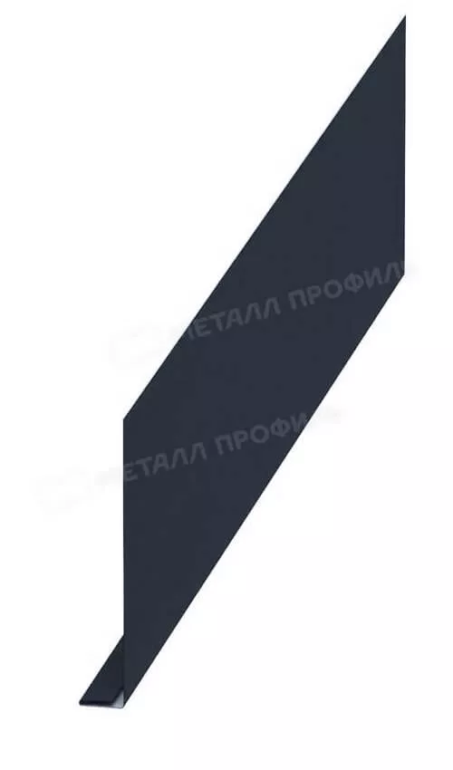Планка карнизного свеса 250х50х2000 NormanMP (ПЭ-01-7016-0.5) в Егорьевске