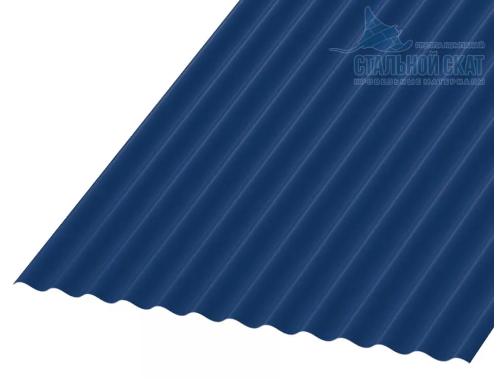 Профнастил МП18 х 1100 - A (PURMAN-20-5005-0.5) в Егорьевске