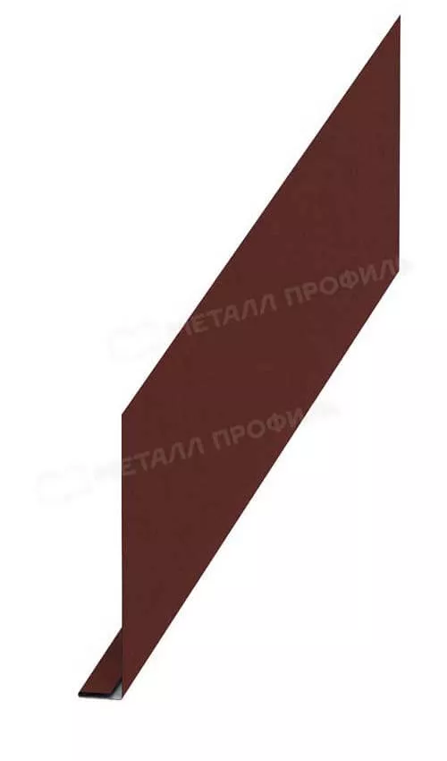 Планка карнизного свеса 250х50х3000 (PURETAN-20-RR29-0.5) в Егорьевске