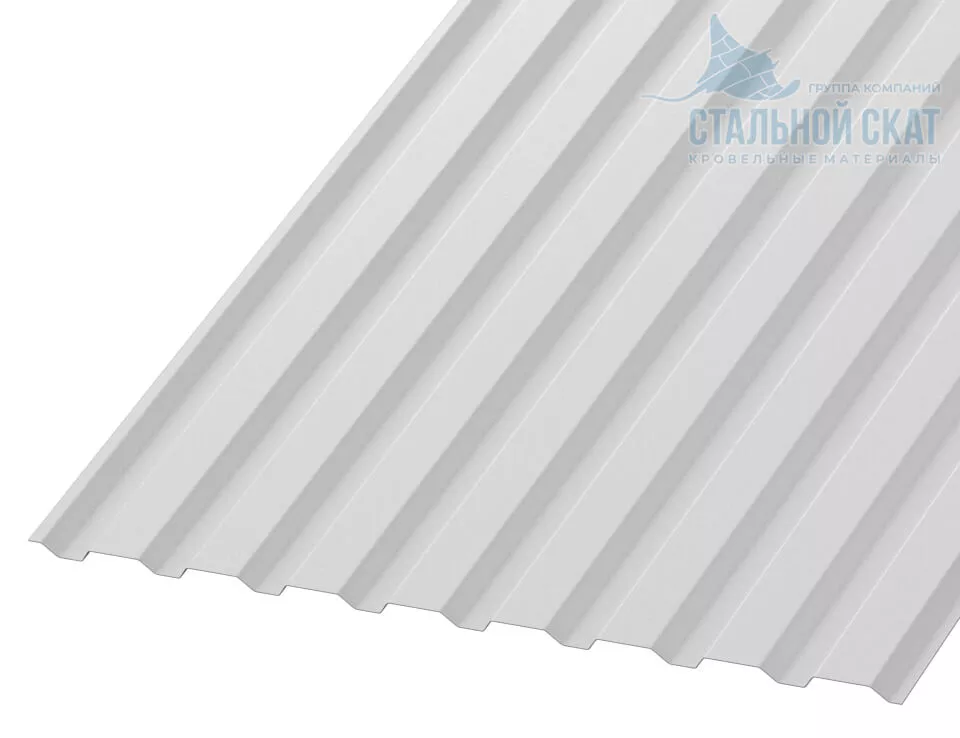 Фото: Профнастил МП20 х 1100 - A (PURMAN-20-9010-0.5) в Егорьевске