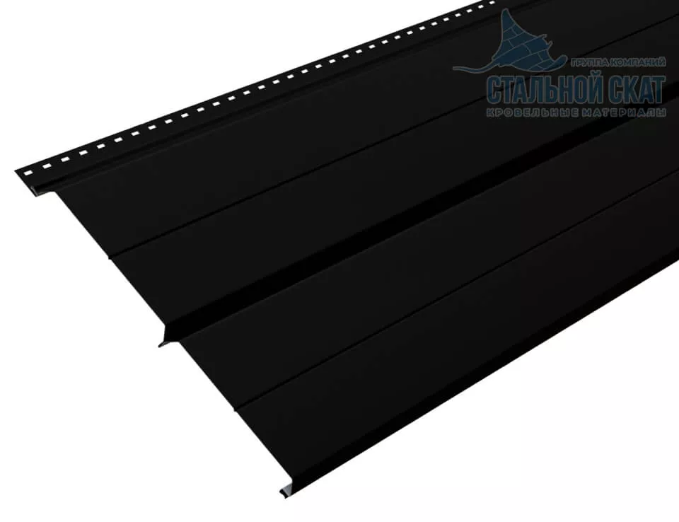 Сайдинг Lбрус-XL-Н-14х335 (PURMAN-20-9005-0.5) в Егорьевске