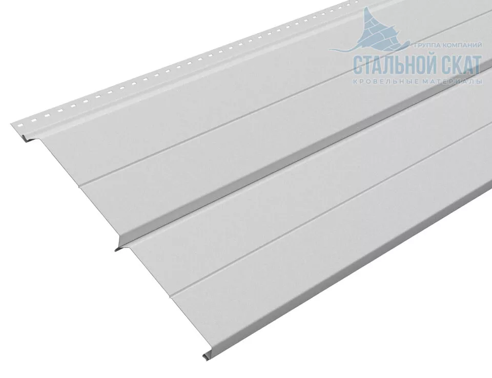 Сайдинг Lбрус-XL-Н-14х335 (PURMAN-20-9010-0.5) в Егорьевске