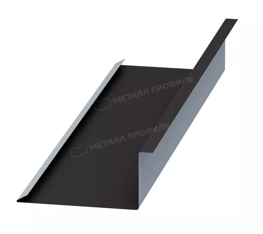 Планка примыкания нижняя 250х122х2000 (PURMAN-20-RR32-0.5) в Егорьевске