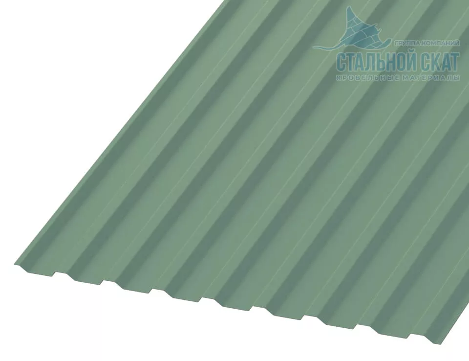 Фото: Профнастил МП20 х 1100 - B (PURMAN-20-Tourmalin-0.5) в Егорьевске