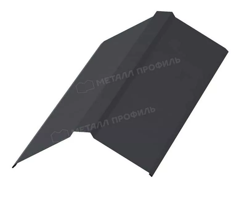 Фото: Планка конька плоского 150х150х2000 NormanMP (ПЭ-01-7024-0.5) в 