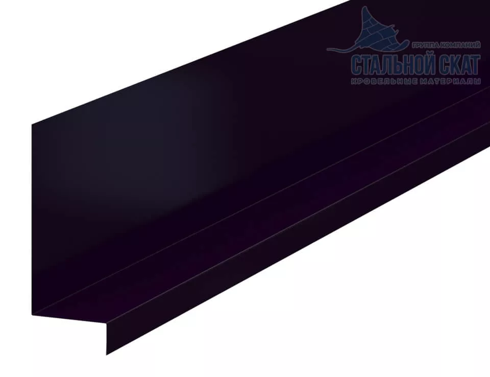 Фото: Планка примыкания боковая FASTCLICK 150х65х2000 (VALORI-20-Violet-0.5) в 