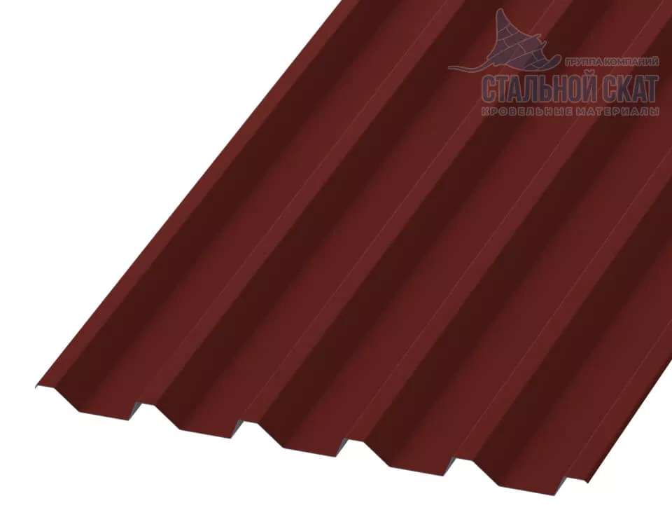 Фото: Профнастил С44 х 1000 - A (PURETAN-20-RR29-0.5) в Егорьевске