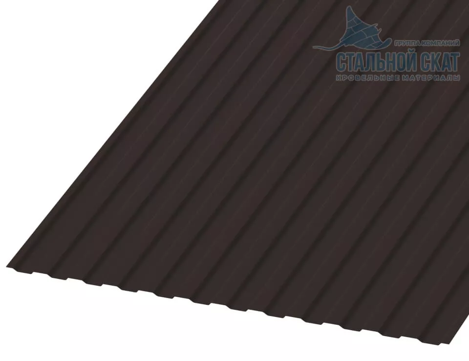 Фото: Профнастил МП10 х 1100 - B NormanMP (ПЭ-01-RR32-0.5) в Егорьевске