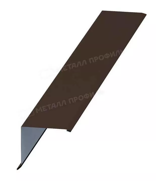 Планка торцевая 95х120х2000 (VikingMP E-20-8017-0.5) в Егорьевске