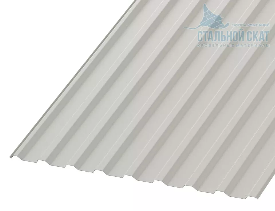Фото: Профнастил МП20 х 1100 - R NormanMP (ПЭ-01-9002-0.5) в Егорьевске