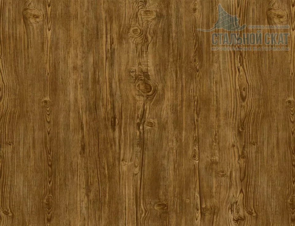 Фото: Планка откоса сложная 3D 245х75х3000 (ECOSTEEL_T-01-ЗолотойДуб-0.5) в Егорьевске