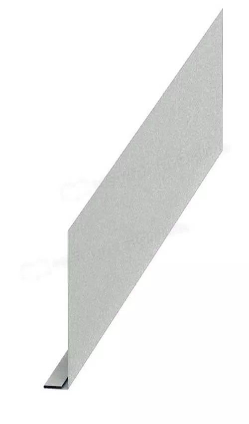 Планка карнизного свеса 250х50х2000 (ПЭ-01-9003-0.45) в Егорьевске