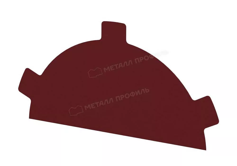 Заглушка конька круглого простая (VikingMP-01-3011-0.45) в Егорьевске