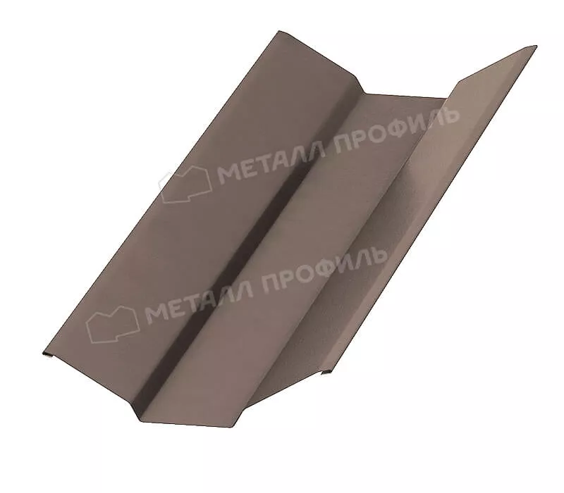 Планка ендовы верхняя 76х76х2000 (VALORI-20-OxiBеige-0.5) в Егорьевске