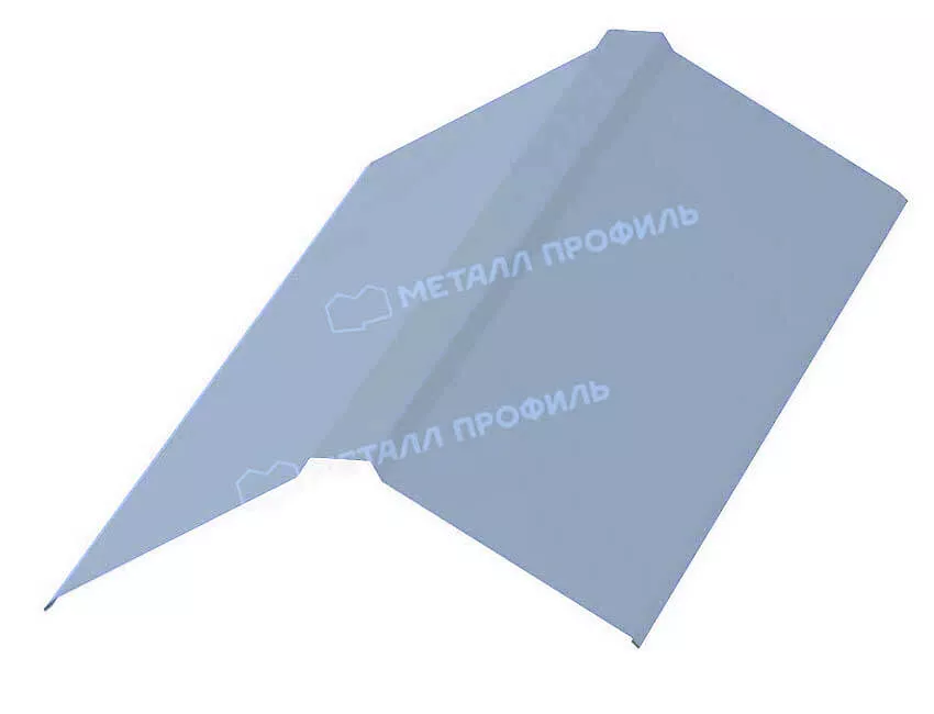 Фото: Планка конька плоского 190х190х2000 (PURMAN-20-Galmei-0.5) в Егорьевске