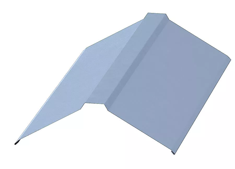 Планка конька плоского 120х120х2000 (PURMAN-20-Galmei-0.5) в Егорьевске