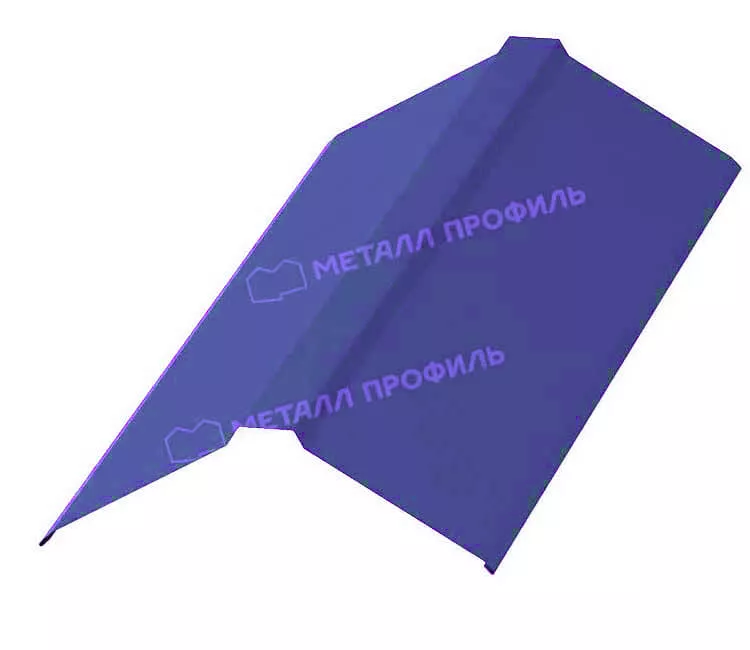 Фото: Планка конька плоского 150х150х2000 (PURMAN-20-Citrine-0.5) в Егорьевске
