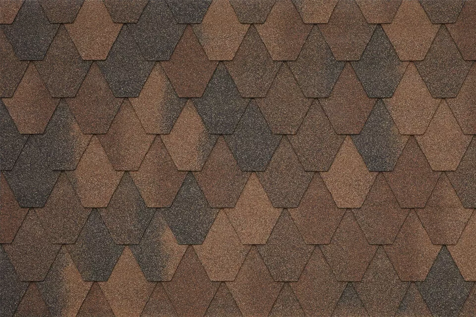 Черепица гибкая Tegola Sardegna legno 424 (темное дерево) в Егорьевске
