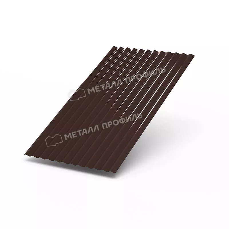 Фото: Профнастил МП18 х 1100 - B (VALORI-20-Brown-0.5) в Егорьевске