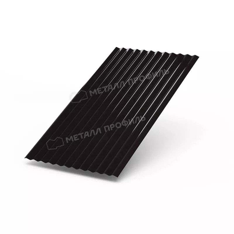 Фото: Профнастил МП18 х 1100 - B (VALORI-20-DarkBrown-0.5) в Егорьевске