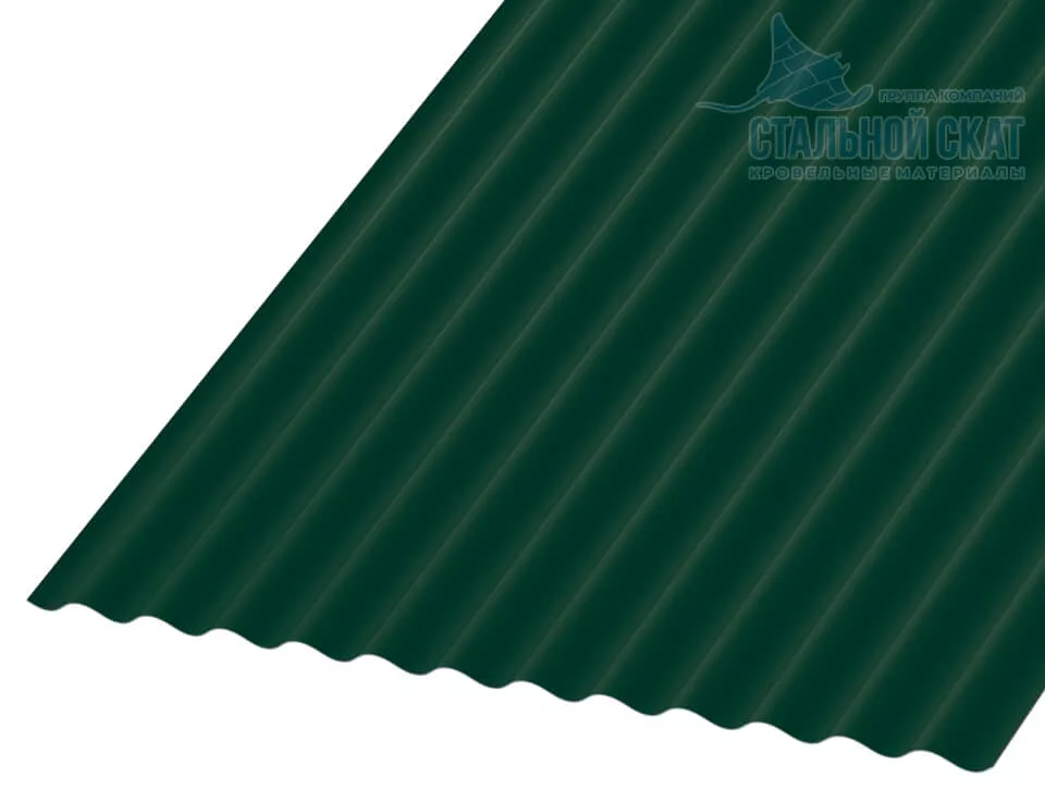 Фото: Профнастил МП18 х 1100 - B NormanMP (ПЭ-01-6005-0.5) в Егорьевске