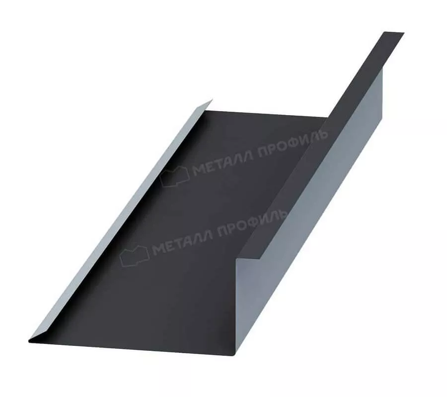 Планка примыкания нижняя 250х122х2000 (ПЭ-01-7024-0.4) в Егорьевске
