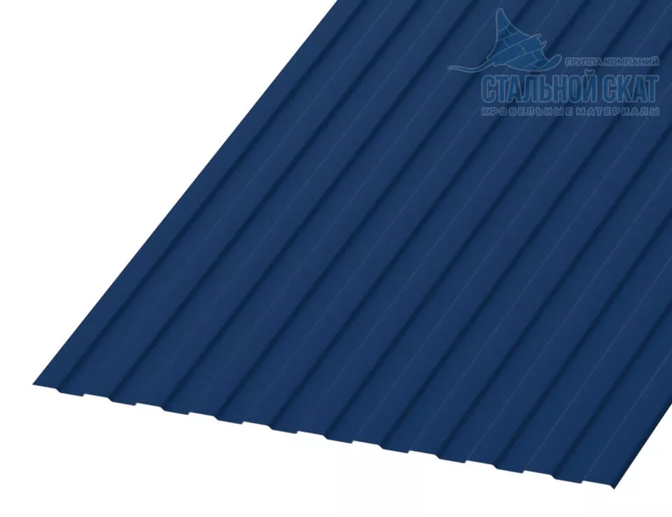 Фото: Профнастил С8 х 1150 - A (PURMAN-20-5005-0.5) в Егорьевске