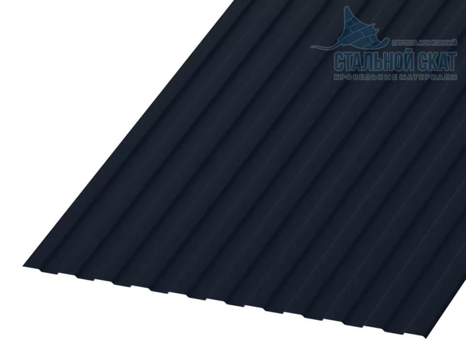 Фото: Профнастил С8 х 1150 - A (VALORI-20-DarkGrey-0.5) в Егорьевске